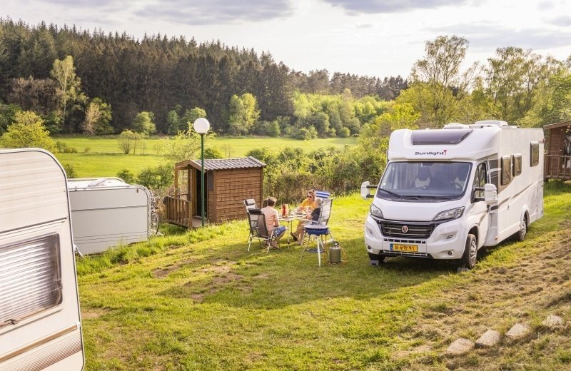 Stellplatz für Wohnmobile