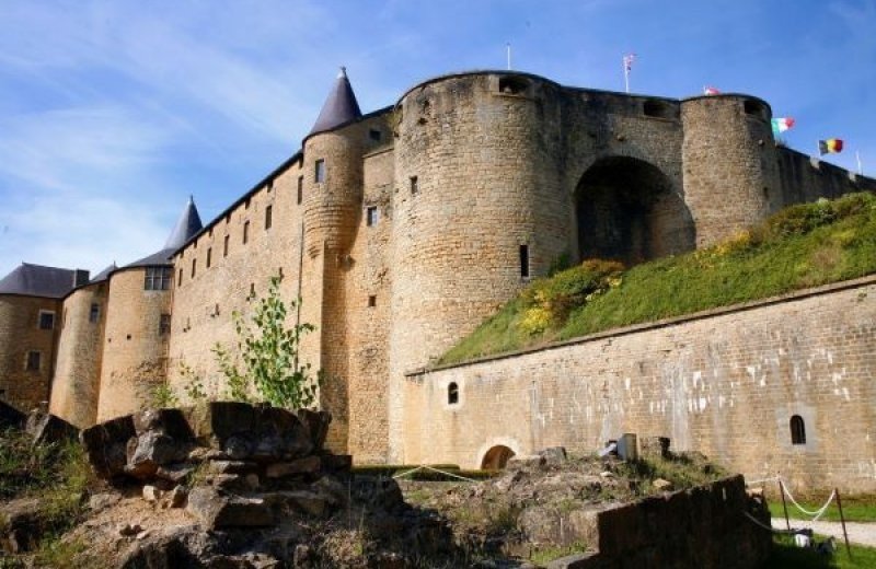 Camping bei bouillon burg