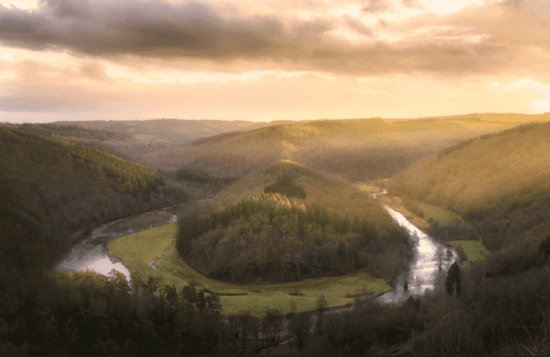Camping bei bouillon grab des riesen