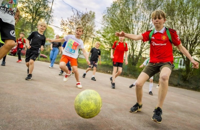 Camping bertrix voetbal