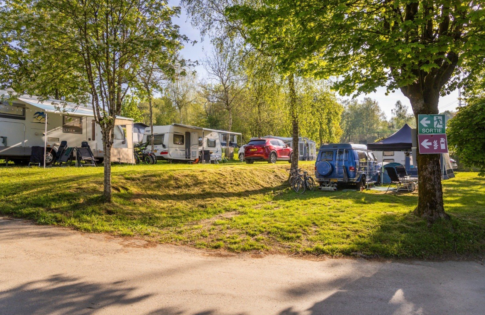 Comfortplaats camping bertrix