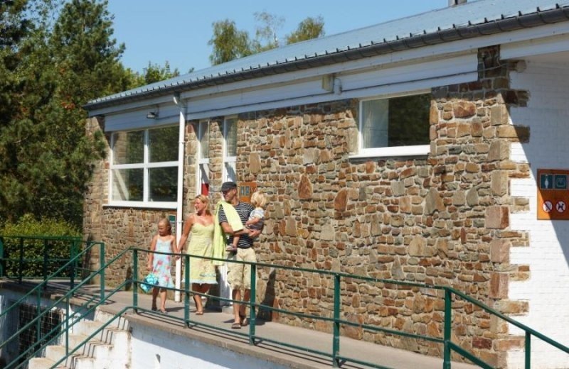 Sanitair op Ardennen Camping Bertrix