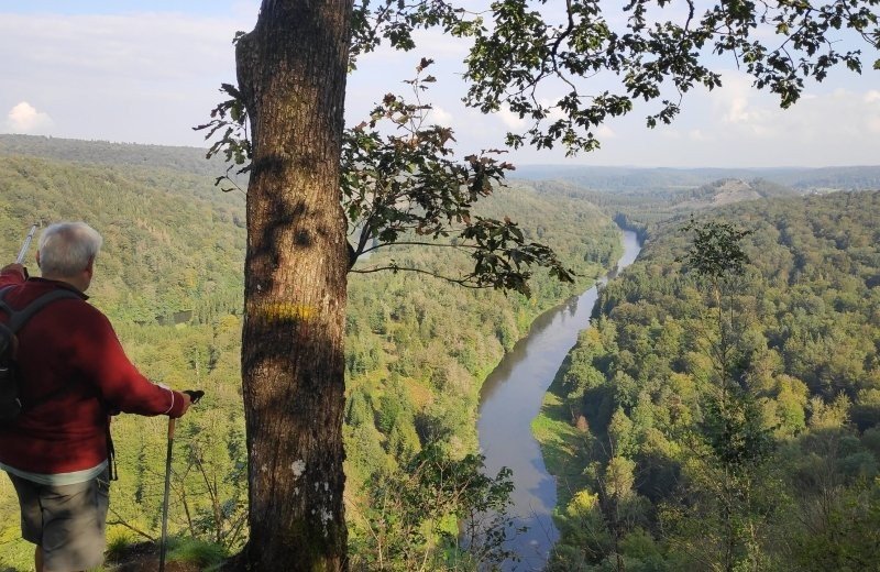 Wandelweek in de ardennen met camping bertrix en kwbn